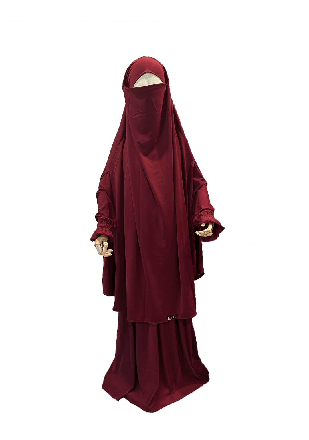 Fatimah 2pc Jilbab Set - Maroon