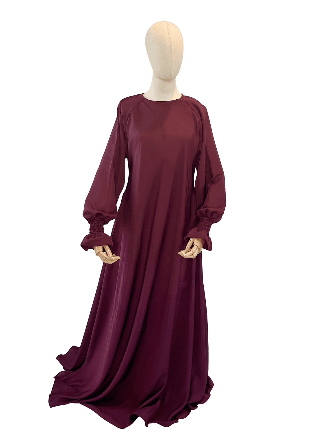 Modestly Umbrella Abaya - Boysenberry