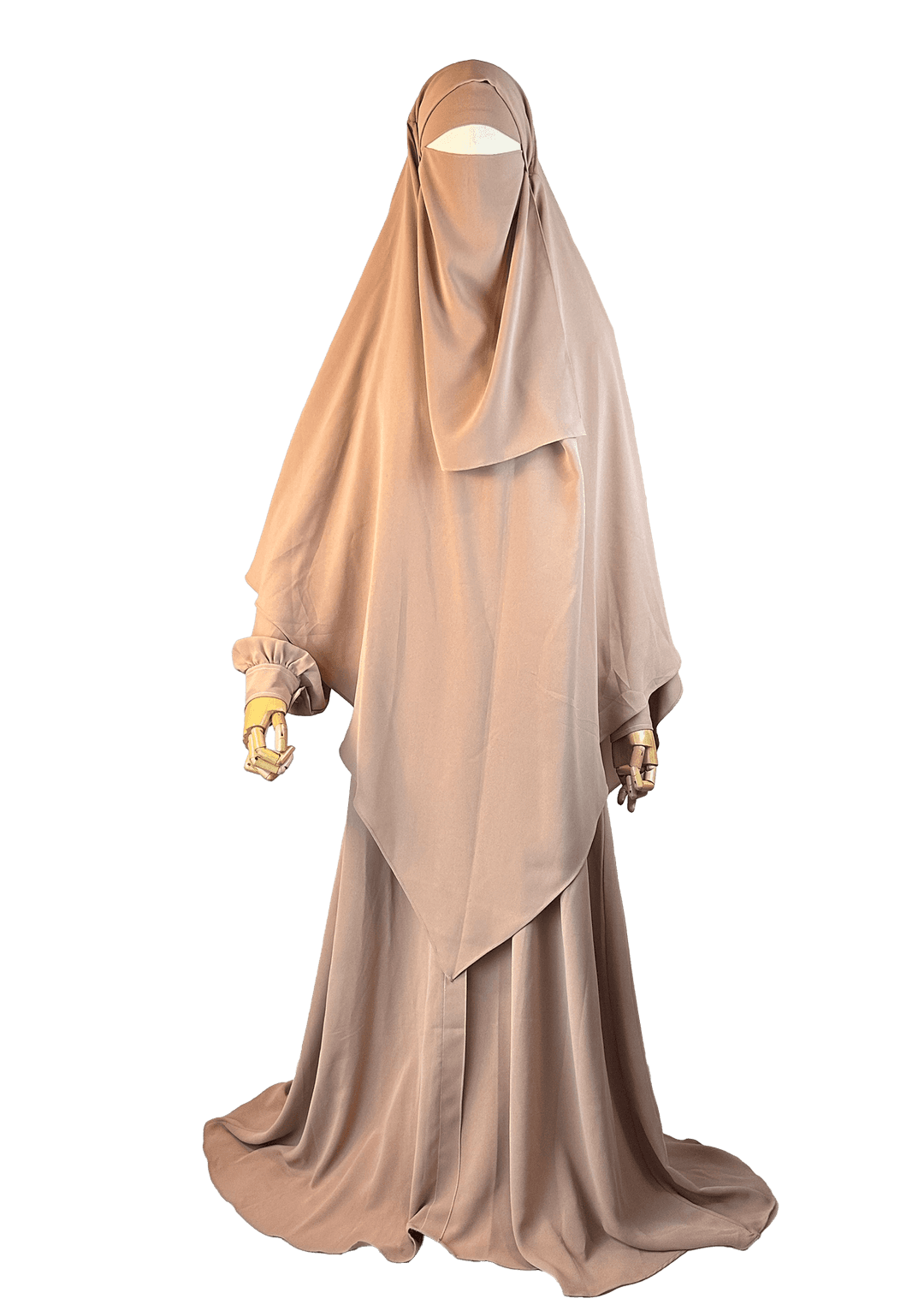 Casual 2pc Jilbab - Mellow Peach