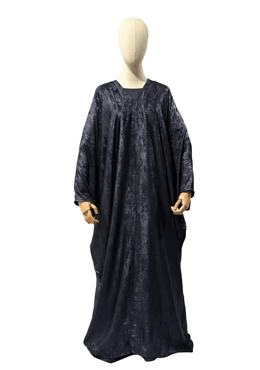 Samreen 3pc Abāya Set - Speckled Black